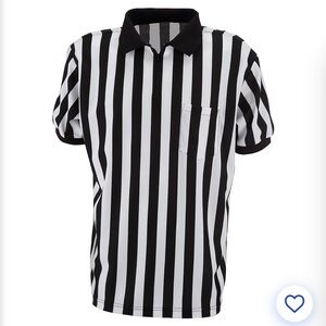 Rawlings Men's Football Referee Jersey Size XL  Short Sleeves 1/4 Zip Basketball
